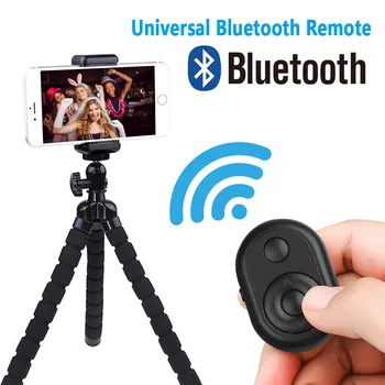Беспроводной контроллер Bluetooth Кнопка дистанционного управления Автоспуск камеры Ручка спуска затвора телефона Монопод Селфи для iOS Android