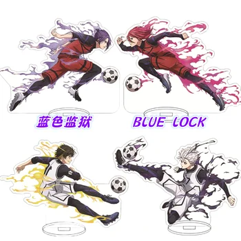 Новый аниме персонаж Blue lock акриловая подставка Косплей Исаги Чигири Бачира Наги Карасу мультфильм синяя тюрьма модель доски украшение